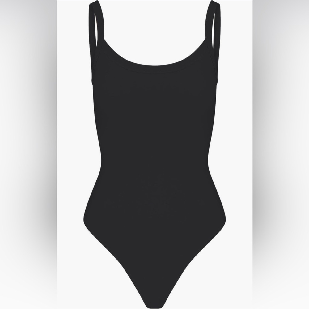SKIMS Stretch Cotton Jersey Bodysuit